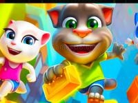 Jeu mobile Talking tom runner