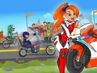 Jeu mobile Moto quest: bike racing