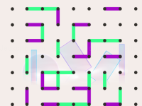 Jeu mobile Dots & boxes