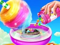 Jeu mobile Cotton candy shop cook