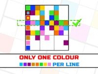Jeu mobile Only 1 color per line