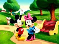 Jeu mobile Mickeys club house jigsaw