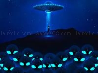 Space aliens match 3
