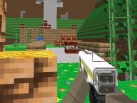 Jeu mobile Zombie blockfare of future pixel 2022