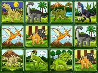 Jeu mobile Dino memory