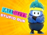 Jeu mobile Fall guys stupid run