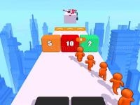 Jeu mobile Escape us 3d - multiplayer running game