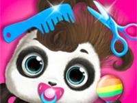Jeu mobile Panda baby bear care game