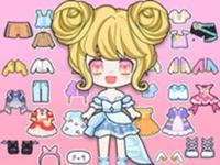Jeu mobile Vlinder anime doll creator - cutest friend