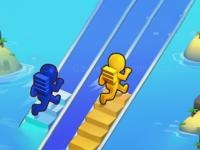 Jeu mobile Bridge ladder race stair game