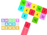 Jeu mobile Shoot and merge the numbers