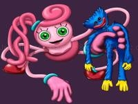 Jeu mobile Mommy stikman vs huggy wuggy