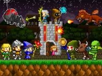 Jeu mobile Retro defenders : towers war