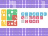 Jeu mobile Resolve : a math game