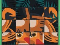 Puzzle animal rotate