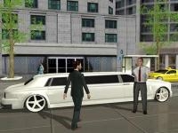 Jeu mobile Limo taxi driving simulator : limousine car games