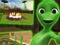 Yellow alien escape!