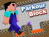 Jeu mobile Minecraft parkour block