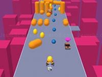 Jeu mobile Cannon surfer - obstacle shooting game