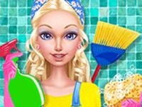 Jeu mobile Fashion doll house cleanup