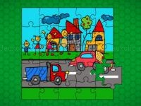 Jeu mobile Stick family fun time jigsaw