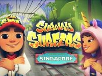 Jeu mobile Subway surfer singapore