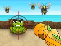 Bubble gun beach