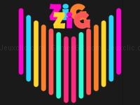 Jeu mobile Zigzag color line