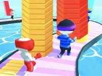 Jeu mobile Stacky run 3d