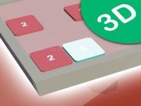 Jeu mobile 2048 3d puzzle