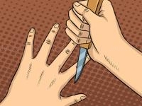 Jeu mobile Don not cut your self