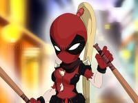 Jeu mobile Deadpool girl dressup