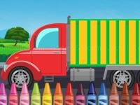 Jeu mobile Truck coloring