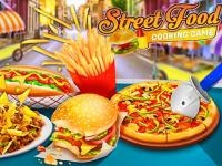 Jeu mobile Street food stand cooking game for girls
