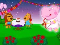 Jeu mobile Hippo valentine cafe