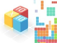 Jeu mobile 10x10 : fill the grid !