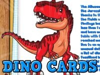 Jeu mobile Dino cards