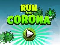 Jeu mobile Run from corona virus