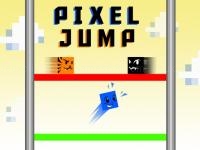 Jeu mobile Pixel jump