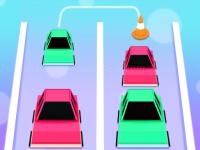 Jeu mobile Car sort puzzle