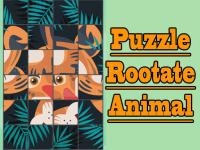 Puzzle rootate animal