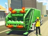 Jeu mobile American trash truck simulator game 2022