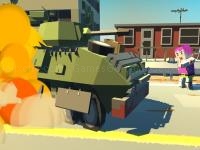 Tank smash zombie highway