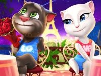 Jeu mobile Talking tom and angela coloring