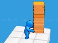Jeu mobile 3d stacky dash craft run