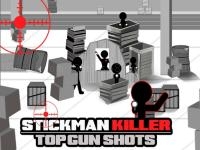 Jeu mobile Stickman killer: top gun shots