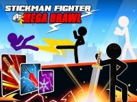 Jeu mobile Stickman fighter : mega brawl