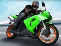 Jeu mobile 3d moto racing challenge