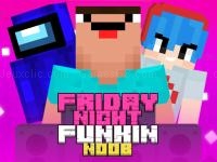 Jeu mobile Super friday night funkin vs noobs