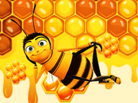 Jeu mobile Bee factory: honey collector
